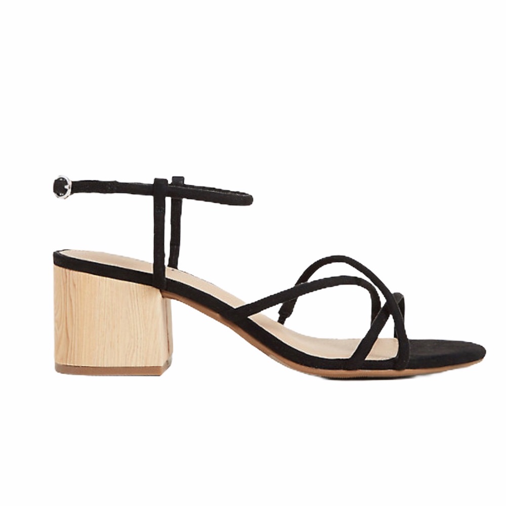 🆕 Torrid Faux Suede Woodblock Heels